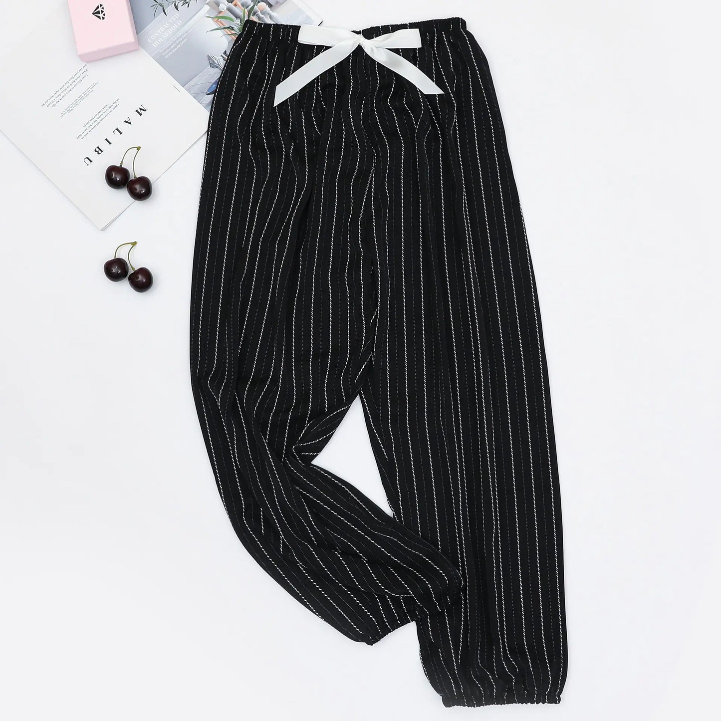 Summer Women's Ice Silk Loose Lantern Pants (Plus Size)