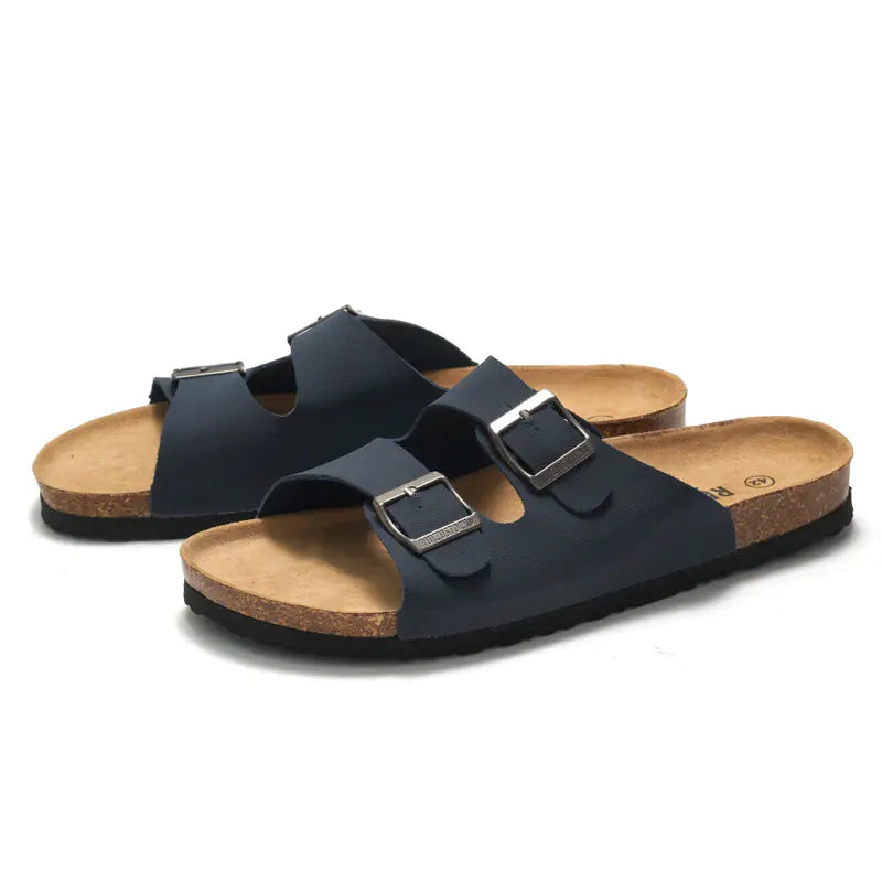 Men's Cork Slippers and Women's Beach Sandals