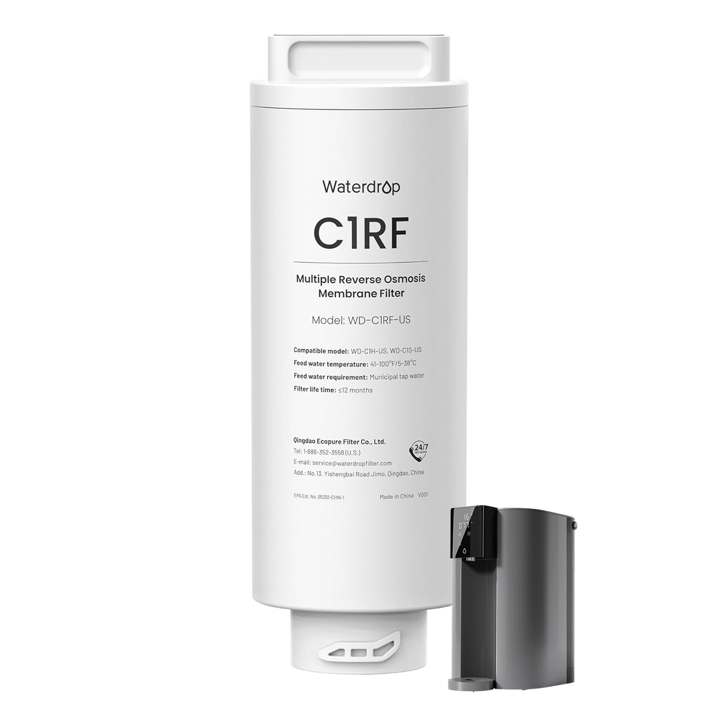 Waterdrop C1RF Water Filter for WD-C1S and WD-C1H Countertop RO System
