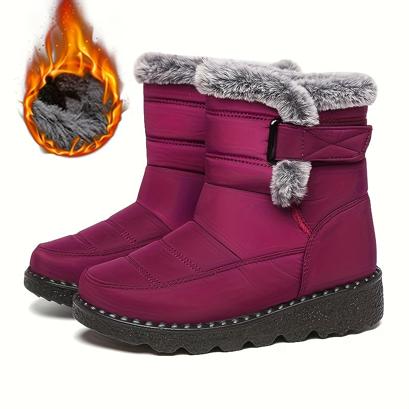 Winter Boots for Women New Long Plush Snow Boots