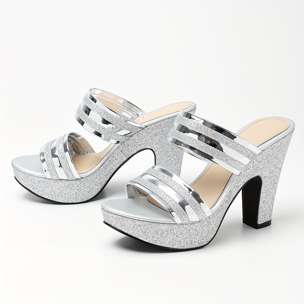 Elegant Comfort Style Chunky Heel