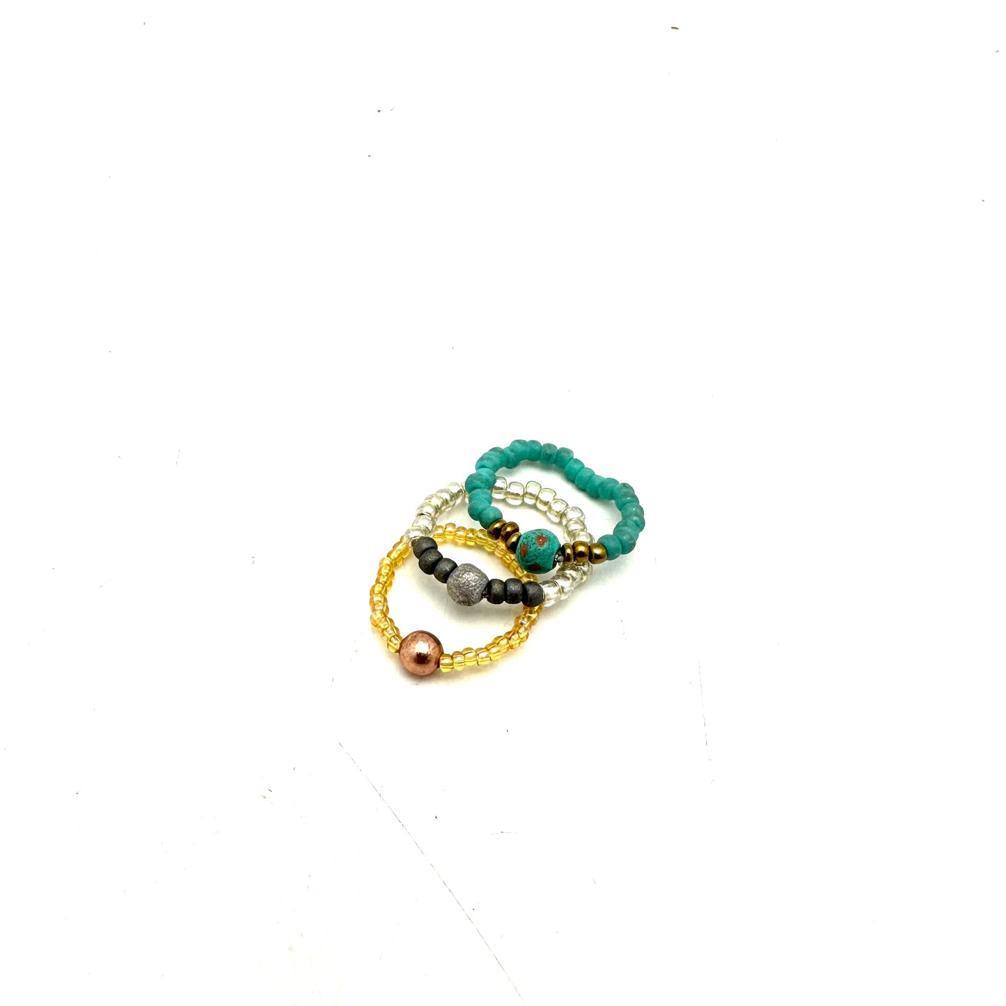 Mermaid Stacker Rings- Set of 3