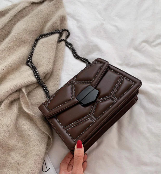 Small Square Chain Crossbody Bag