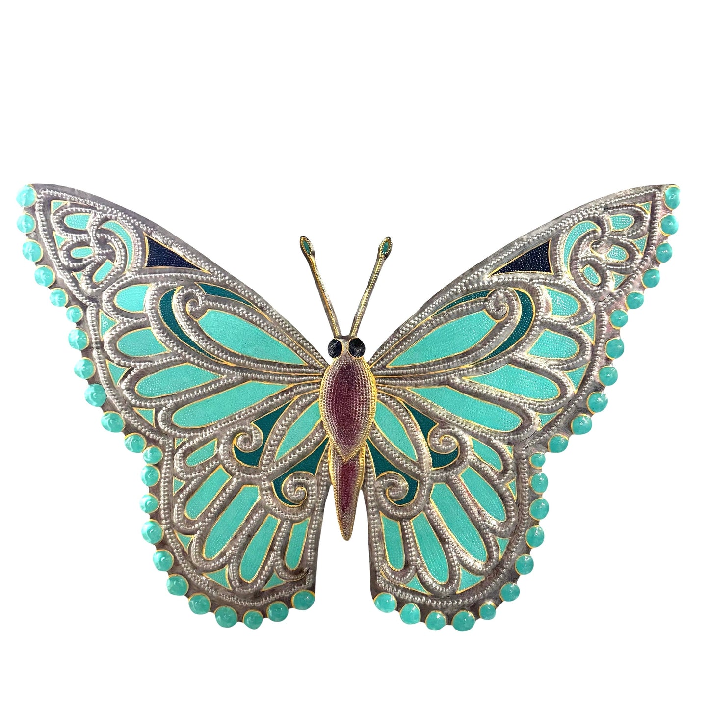Jumbo Orilien Butterfly - Turquoise