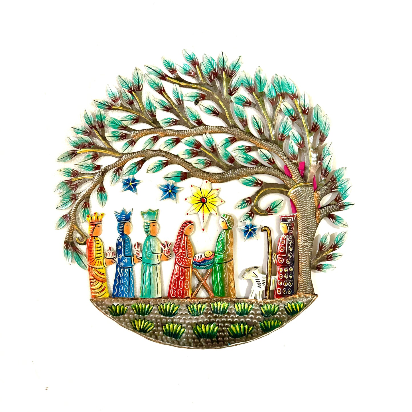 Under the Tree Nativity- Painted