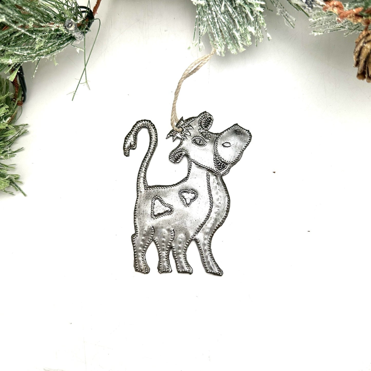 Whimsy Cow Ornament