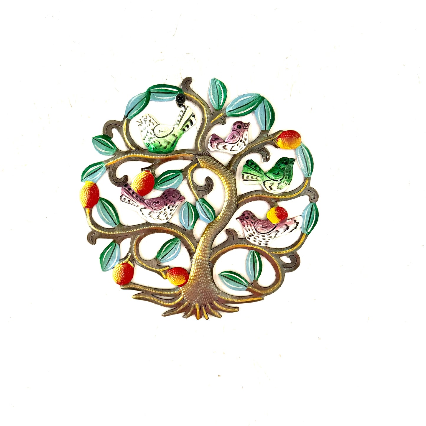 Small Round Tree of Life with Birds