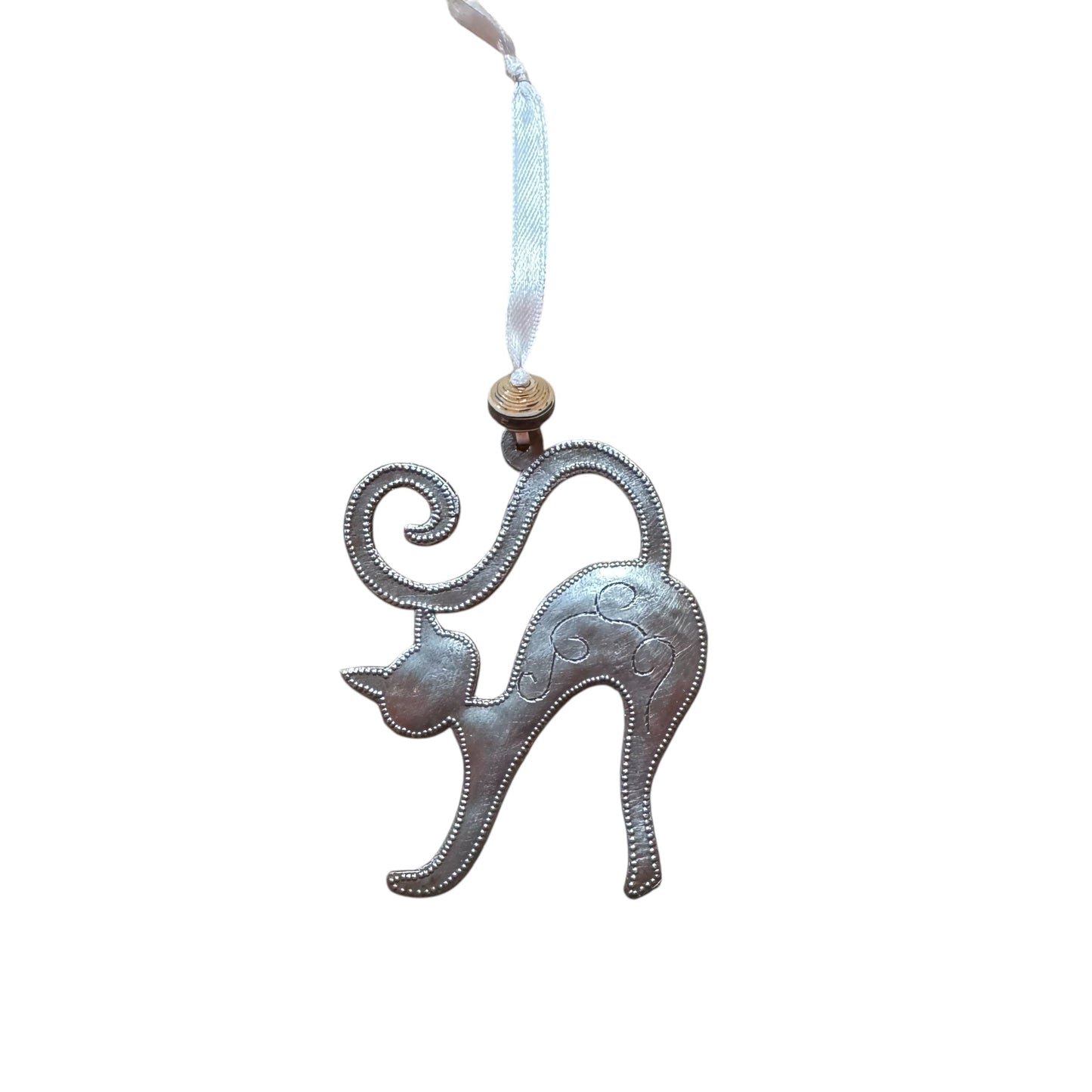 Stretching Cat Ornament