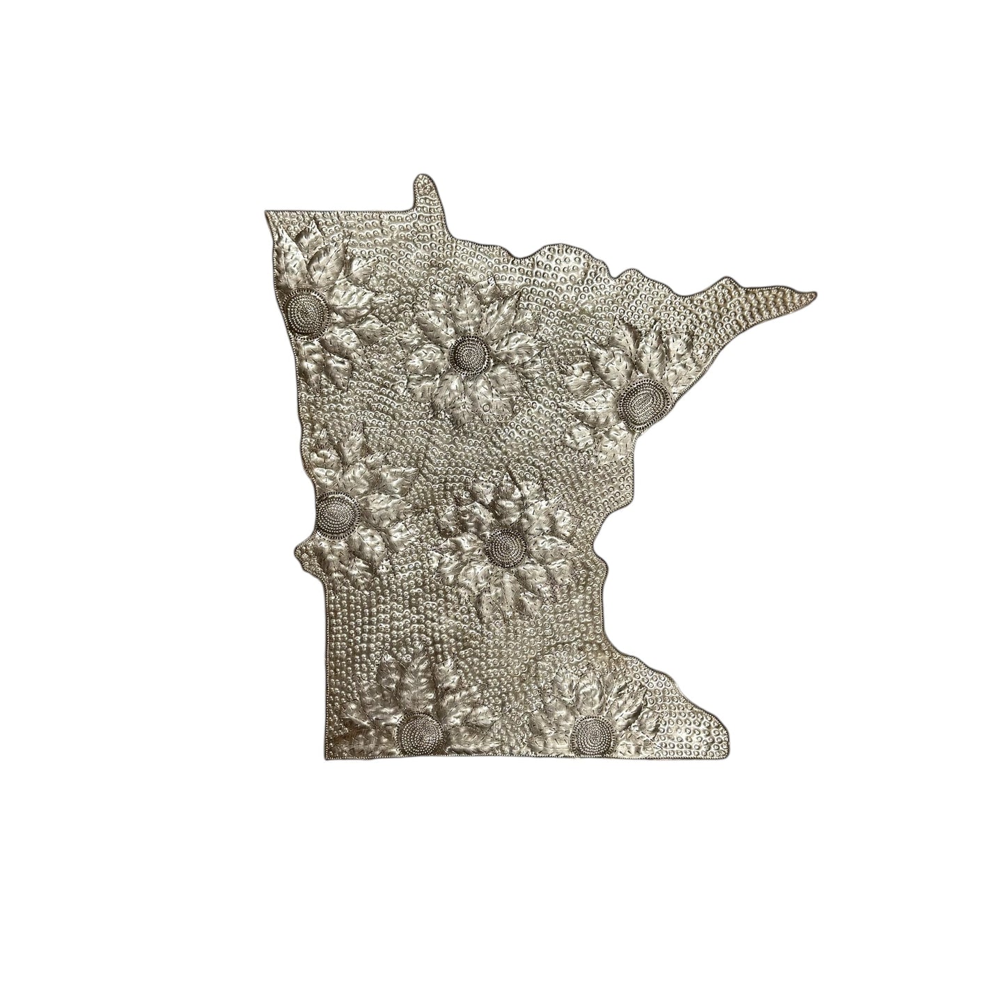 Minnesota Floral Metal Art