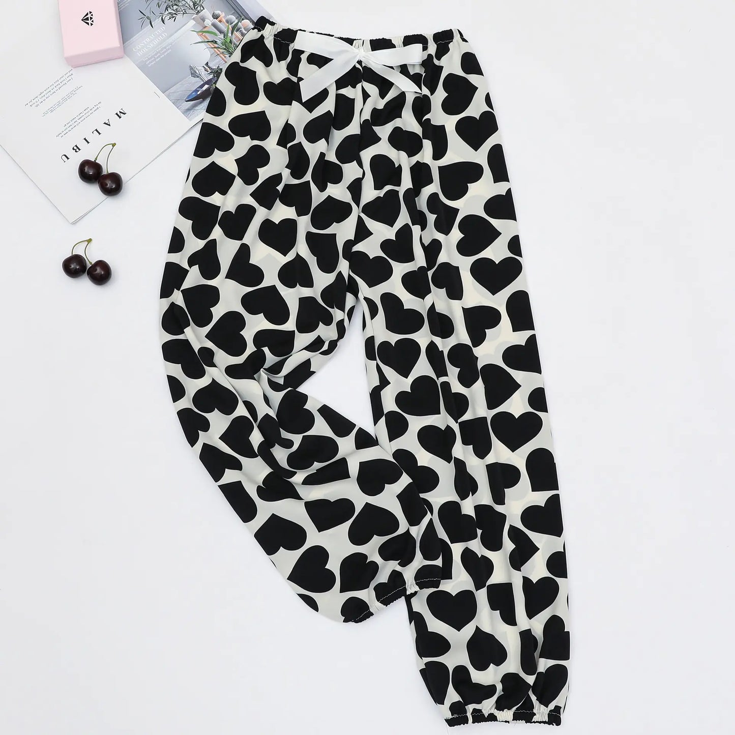 Summer Women's Ice Silk Loose Lantern Pants (Plus Size)