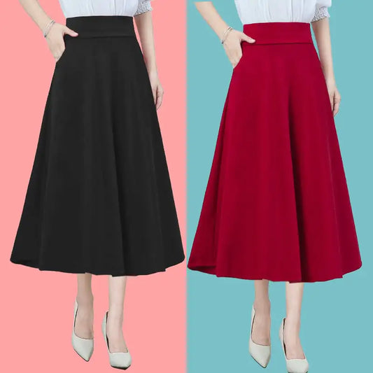 Plus Size High Waist Tutu Skirt for Women