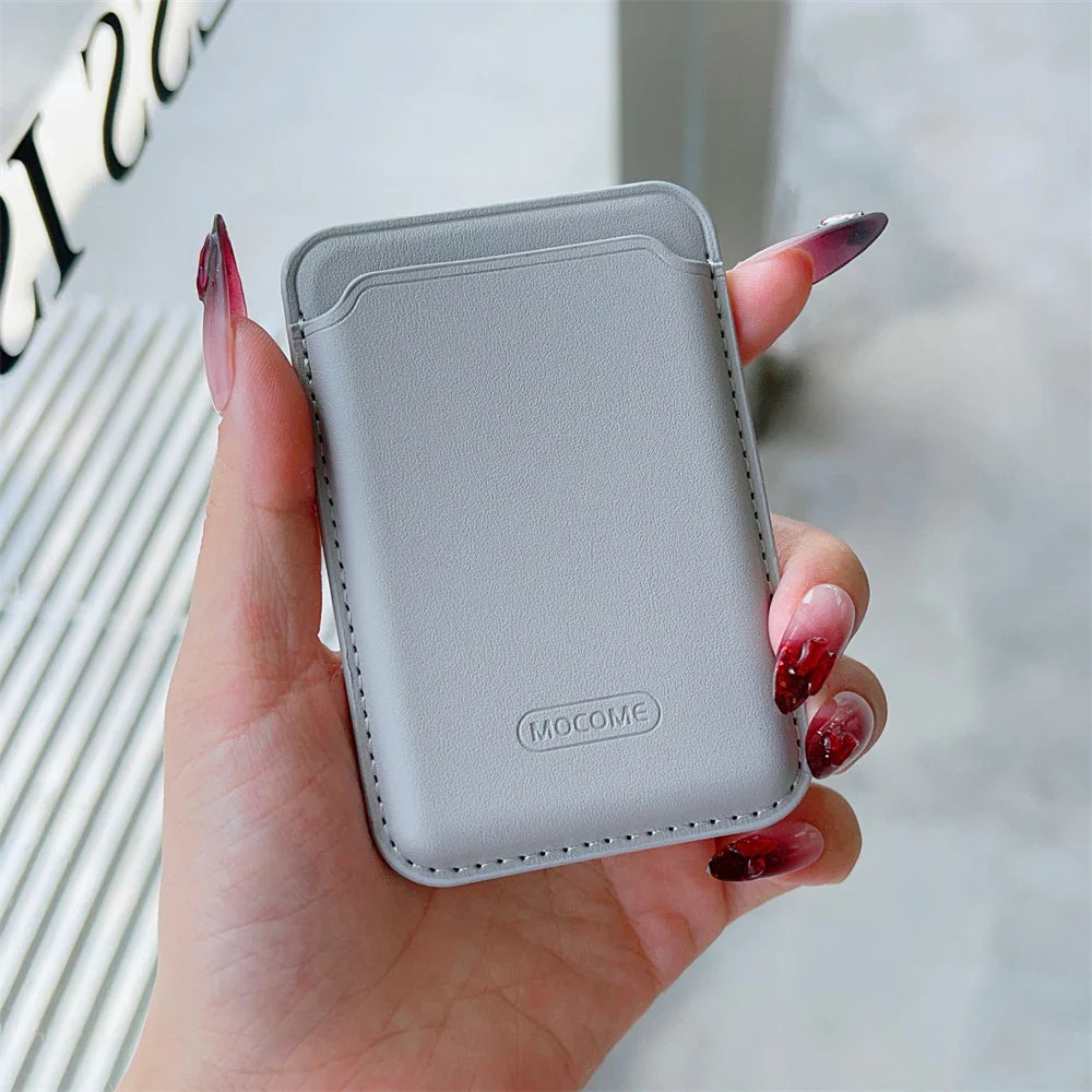 MagSafe Leather Wallet Card Holder for iPhone  Galaxy