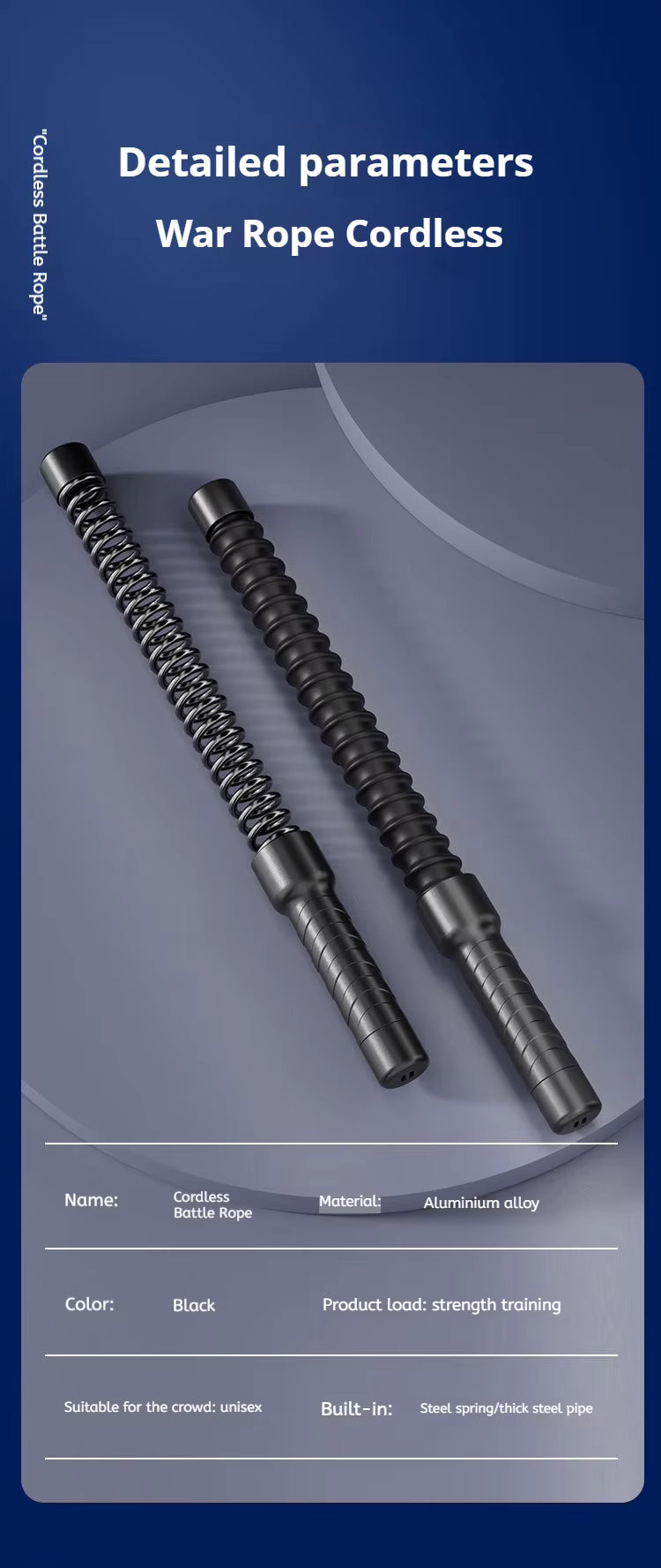 Gym equipment Swinging rope fitness fitness training rope steel thick rope muscle rope strength training Fitness Equipment