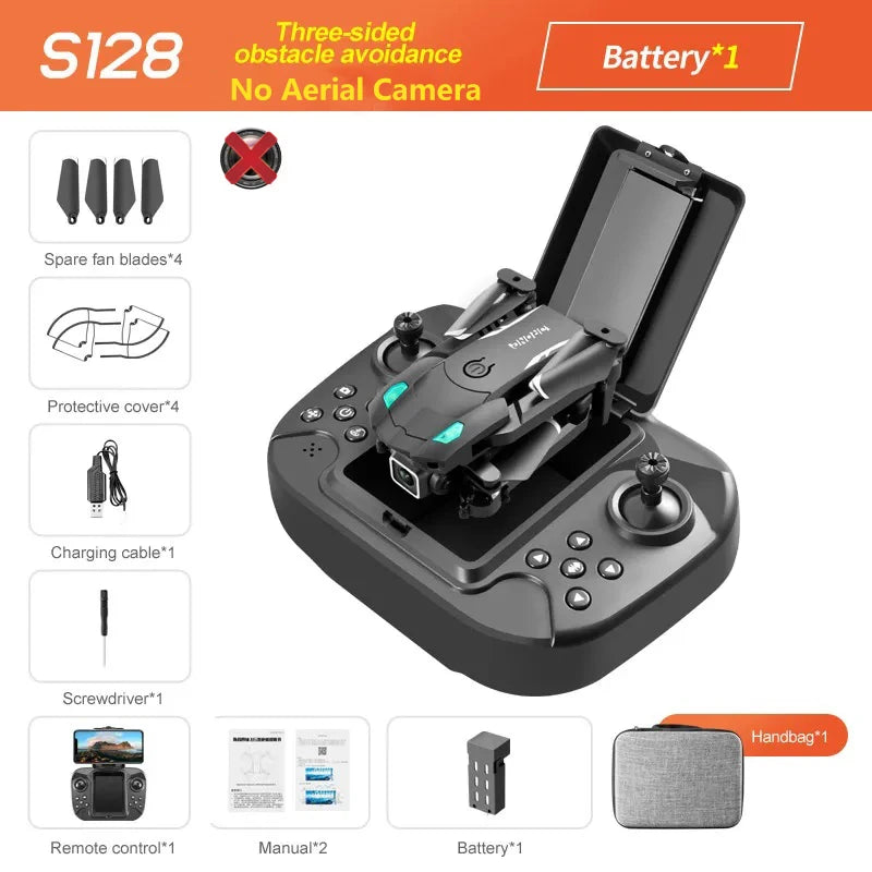 2024 S128 Mini Drone 4K Professional HD Camera Three 2 | Ships from US
