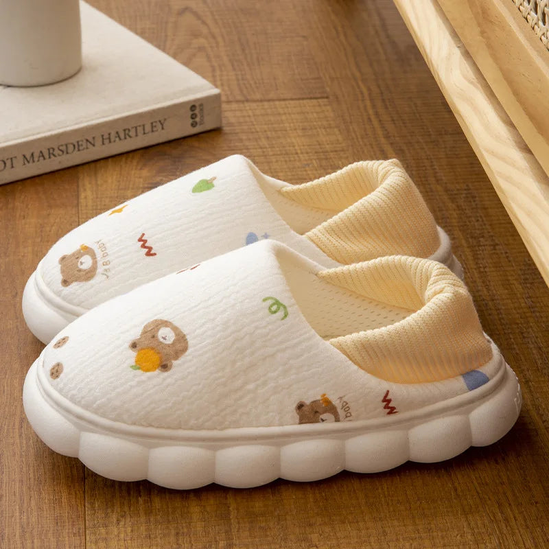 Breathable Cartoon Slippers for Women