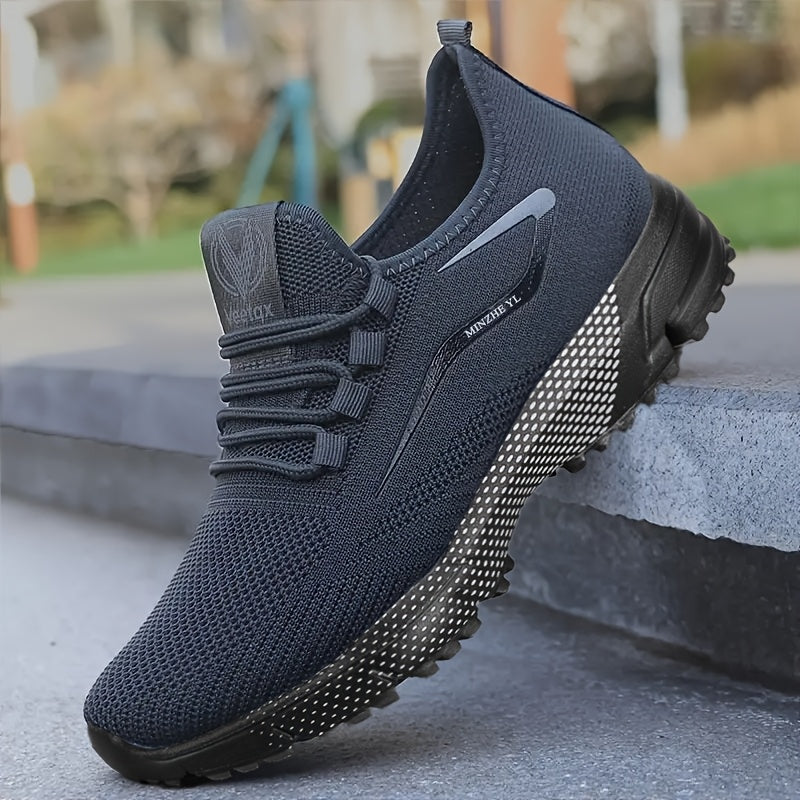 Mens Breathable NonSlip Sneakers Active Casual