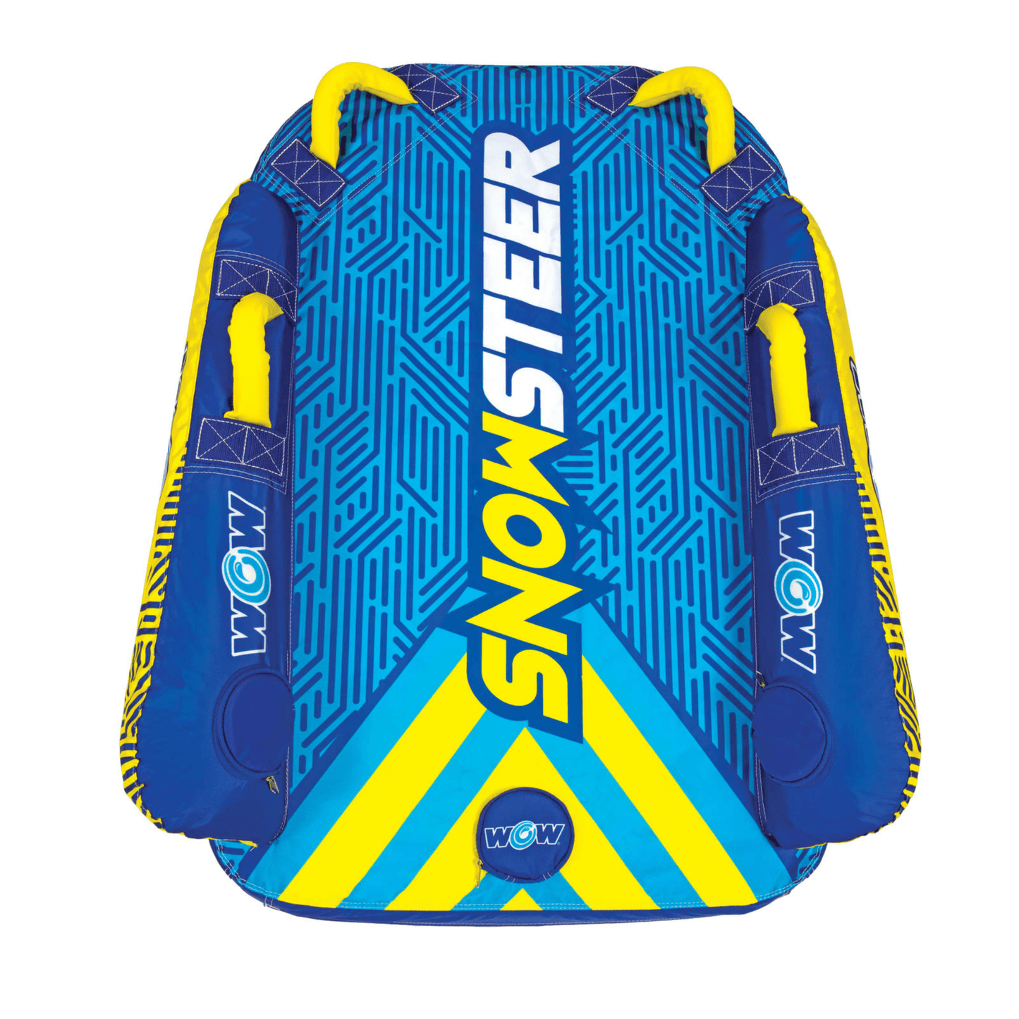 WOW Watersports SnowSteer Snow Sled with Lying Position for Easy Sledding