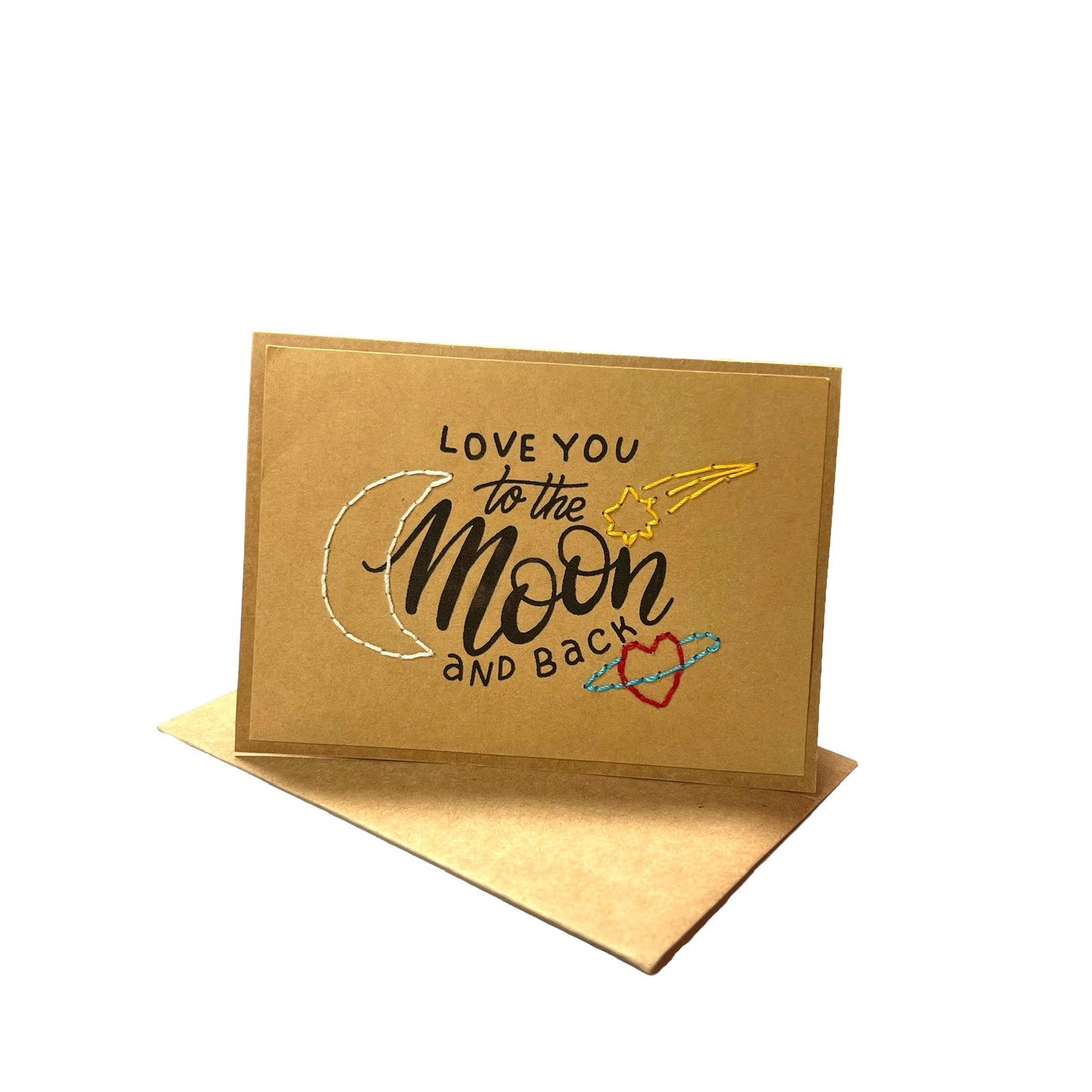 Rosie's Handmade Cards- Love You to the Moon