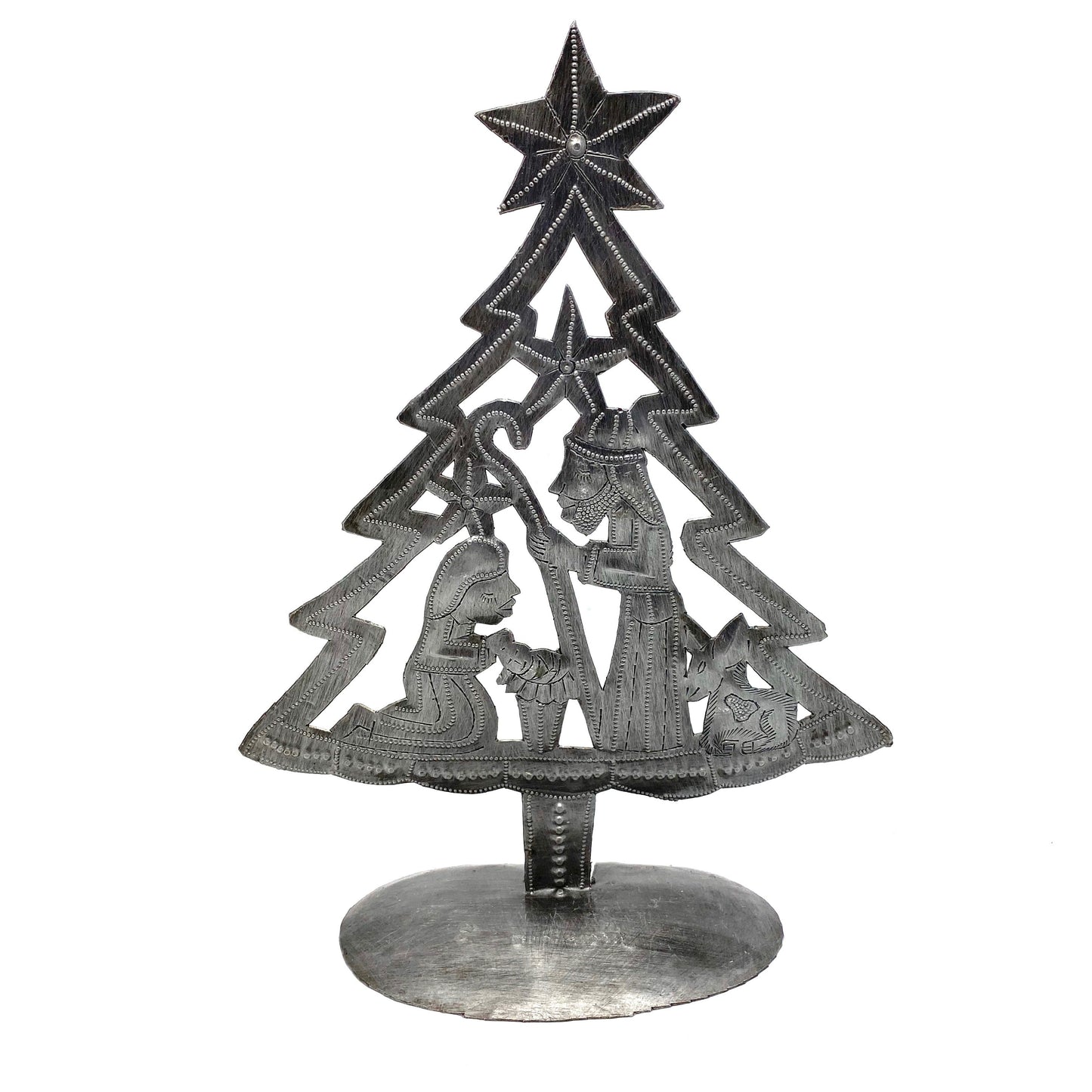 Christmas Tree Standing Nativity