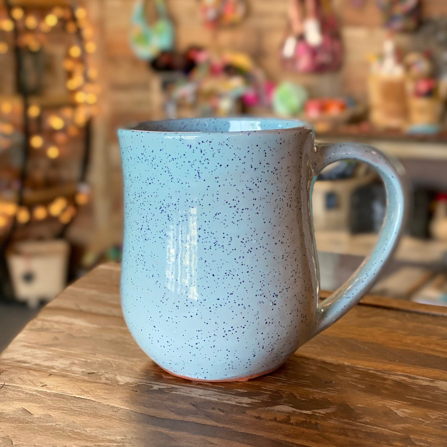 Handmade Mug - Iced Blue Sprinkles