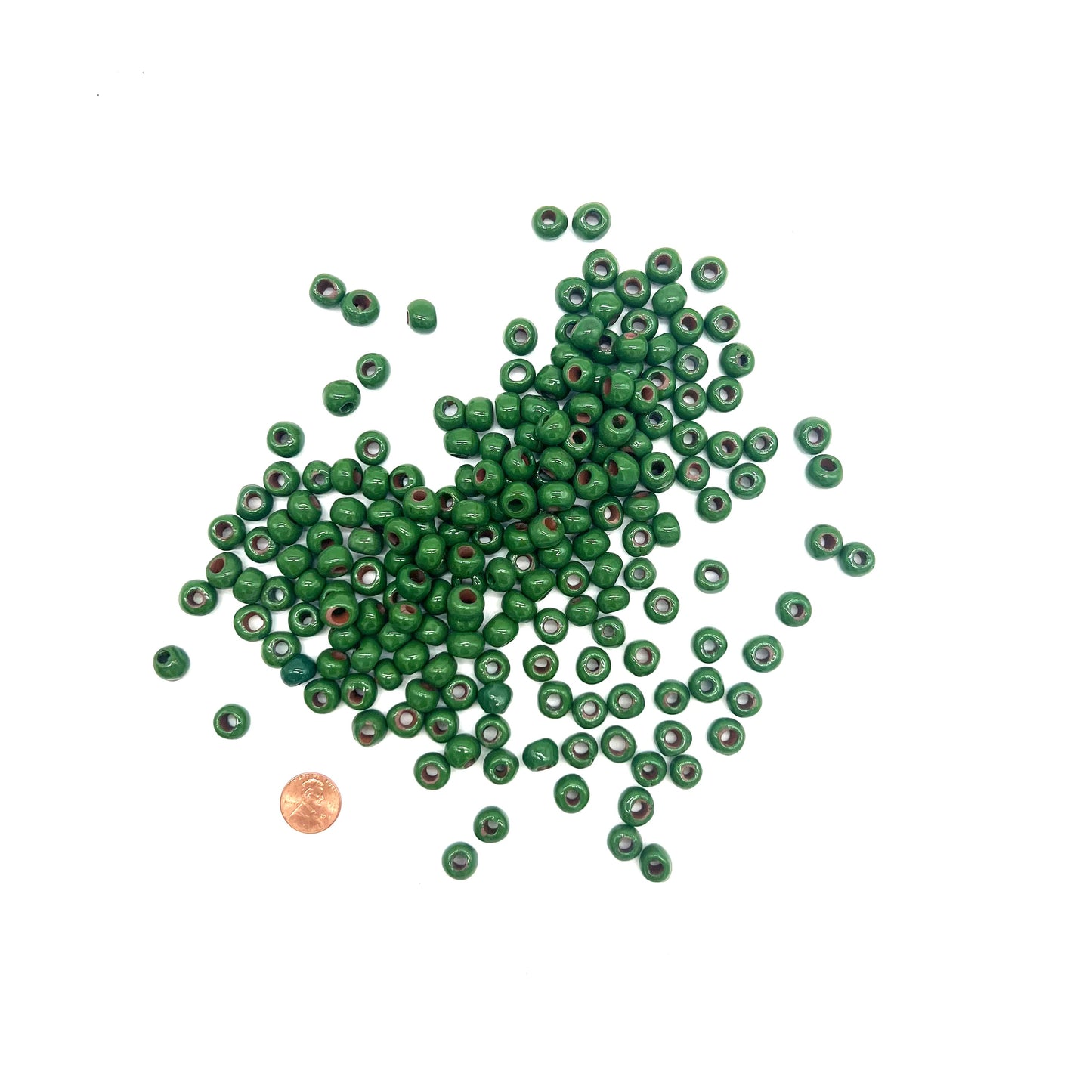 Bulk Beads - Forest Green