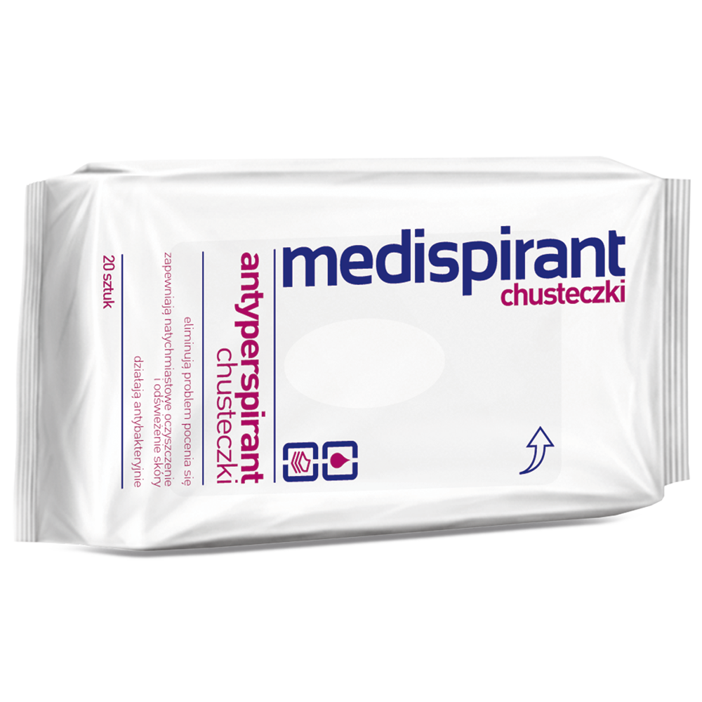 Medispirant Wipes, 20 pieces