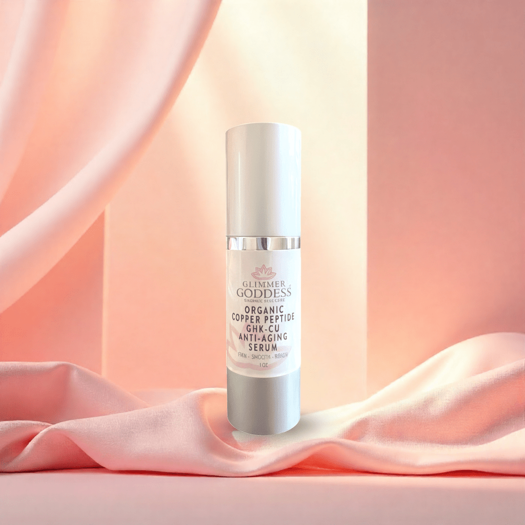 Organic Copper Peptide Anti-Aging Serum – GHK-Cu, Argireline®, Matrixyl 3000, Hyaluronic Acid – Wrinkle Repair