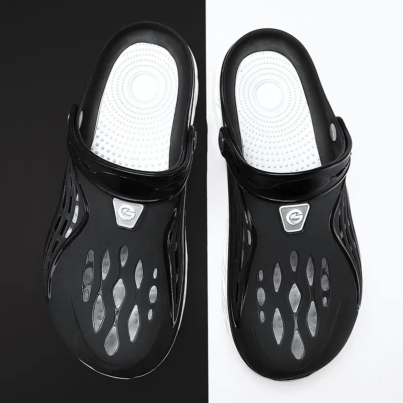 Men's Casual Beach Sandals - Korean Fashion Slippers