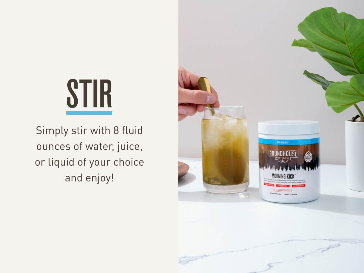 Morning Kick by Chuck Norris – Greens Superfood Powder with Ashwagandha | 30 Servings