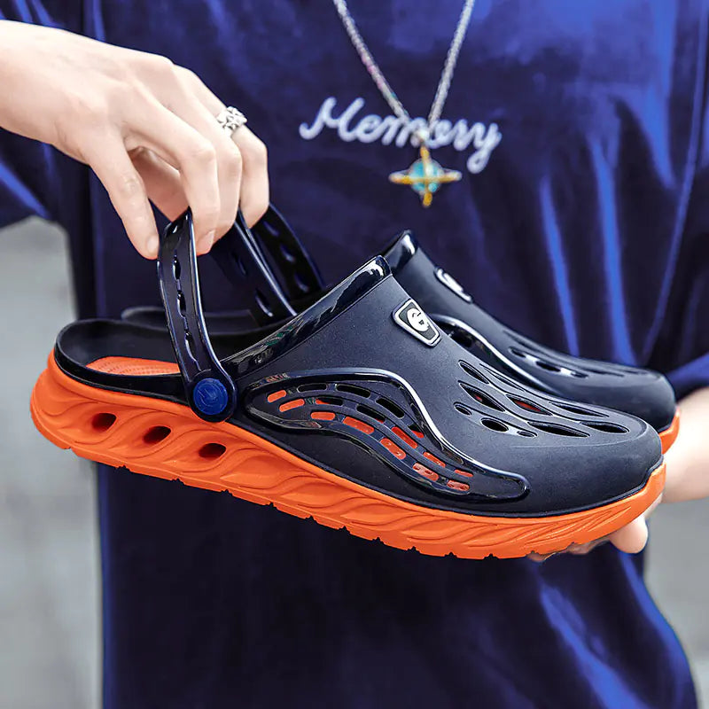 Men's Casual Beach Sandals - Korean Fashion Slippers