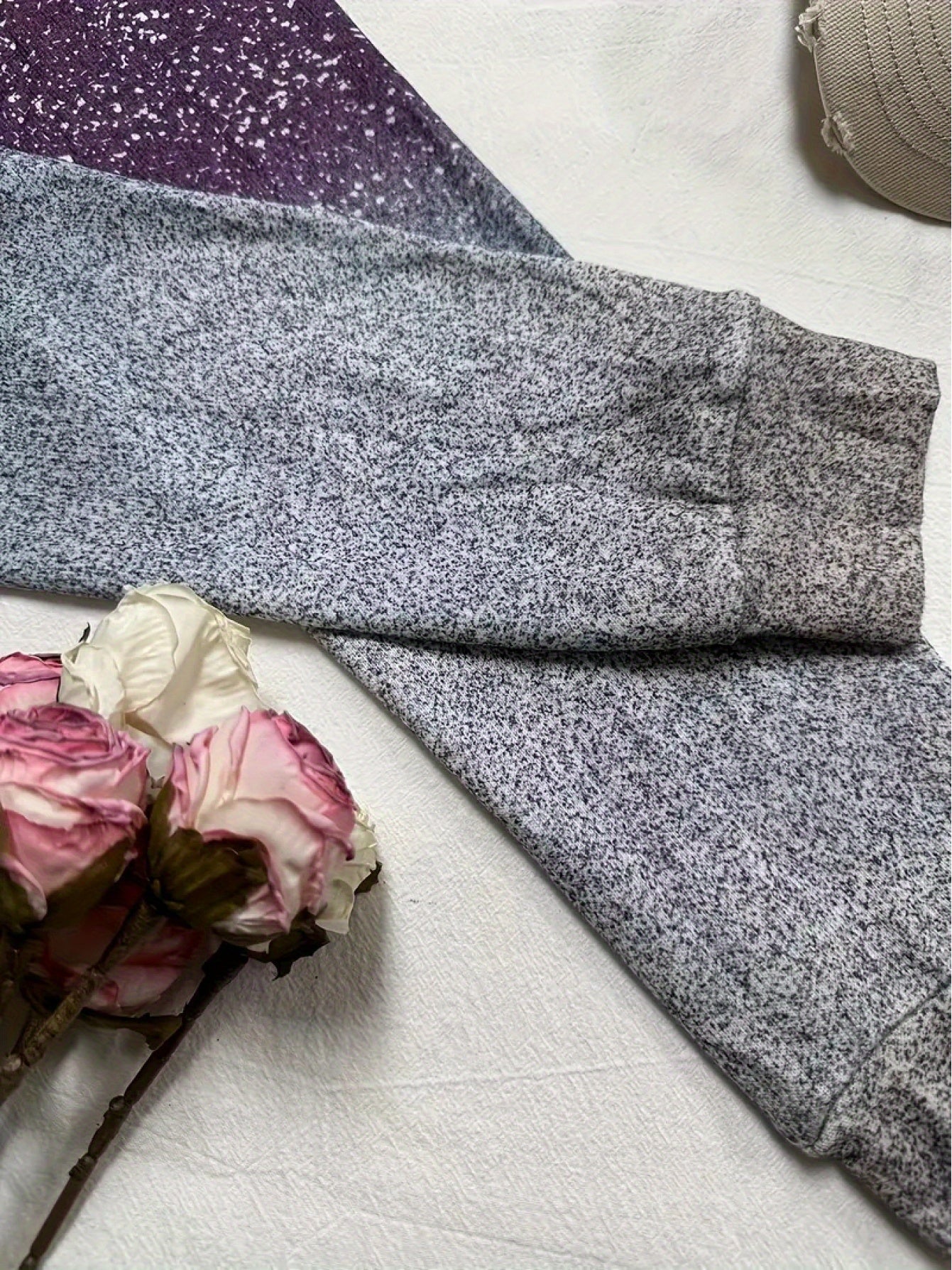 Chic Starry Sky Gradient Ombre Pullover