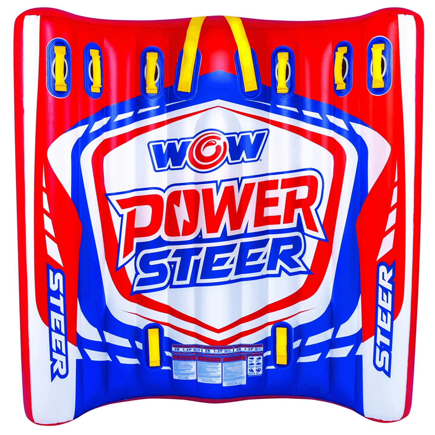 WOW Watersports Power Steer 3 Person 3P Steerable Deck Tube