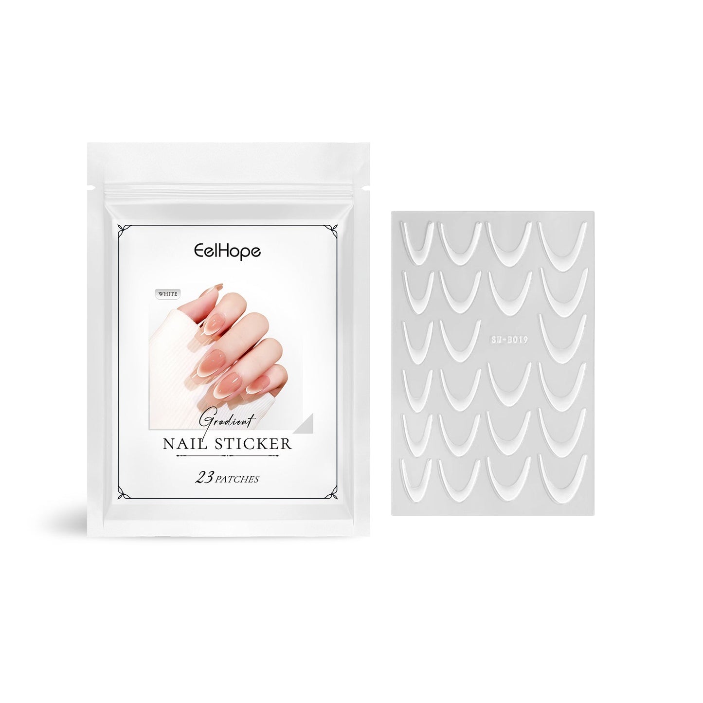 French Gradient Nail Sticker Gradient Nail Sticker Easy Nail Decor Personalized Nail Sticker