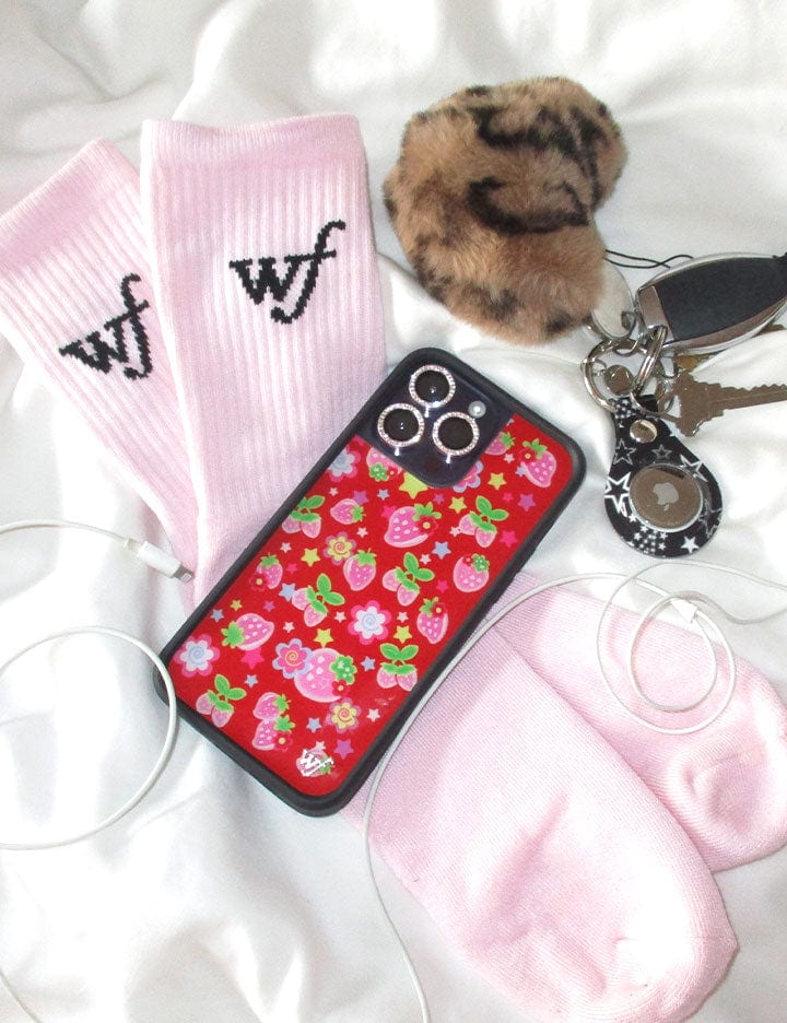 Wildflower Socks - Pink