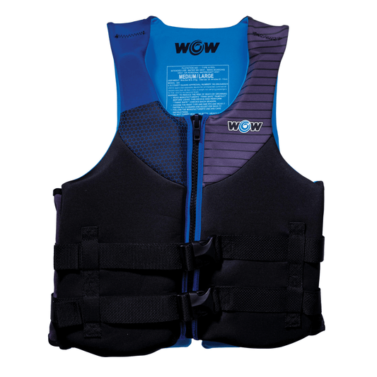 WOW Watersports Feel Good Dual Sized Evoprene PFD Personal Flotation Device