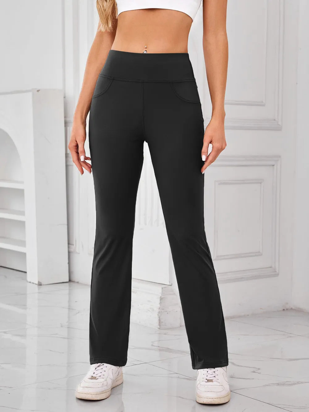 JupiterGear High-Waisted Pants with Pockets
