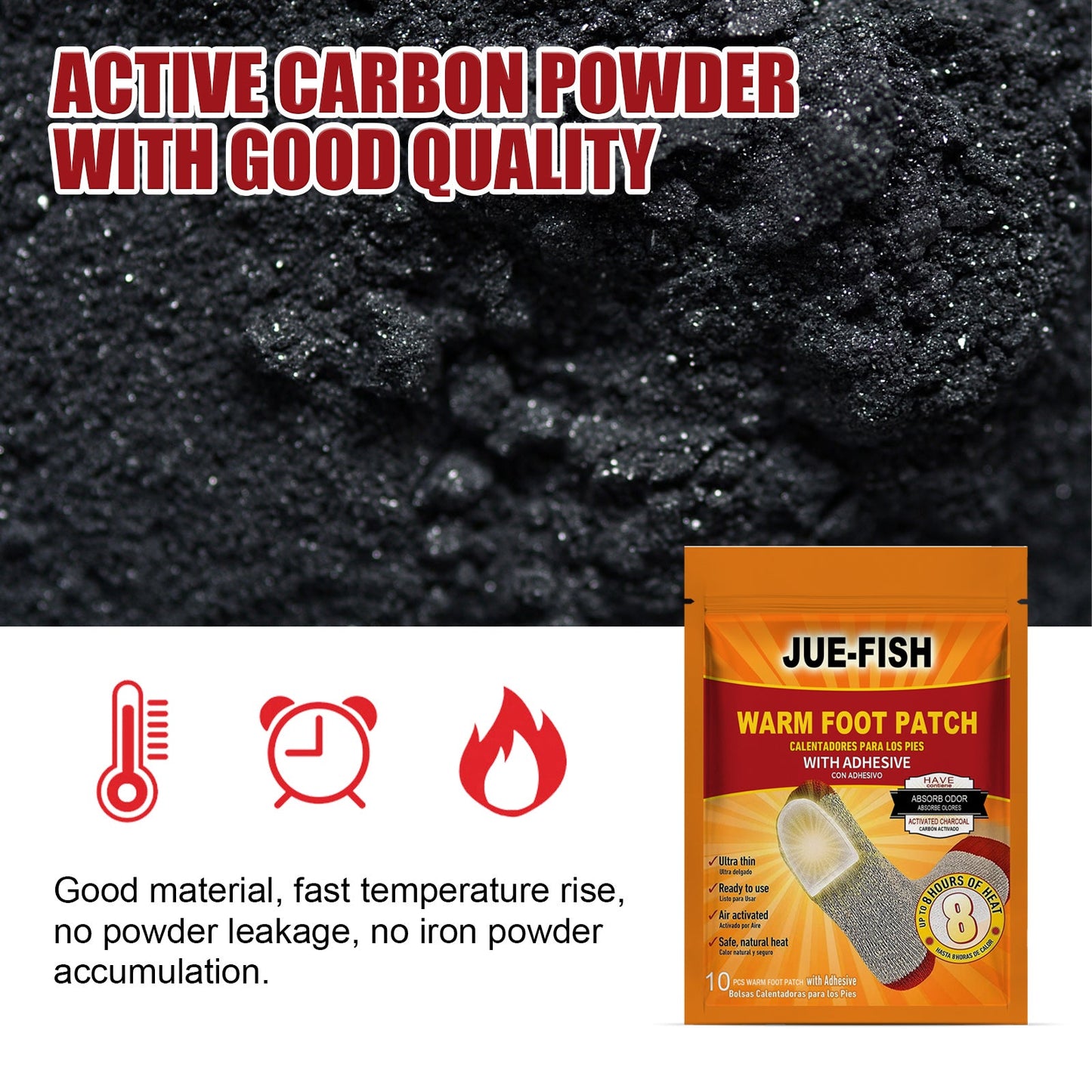 Foot Warm Patch, Warm Portable Disposable Heat And Cold Warm Foot Patch