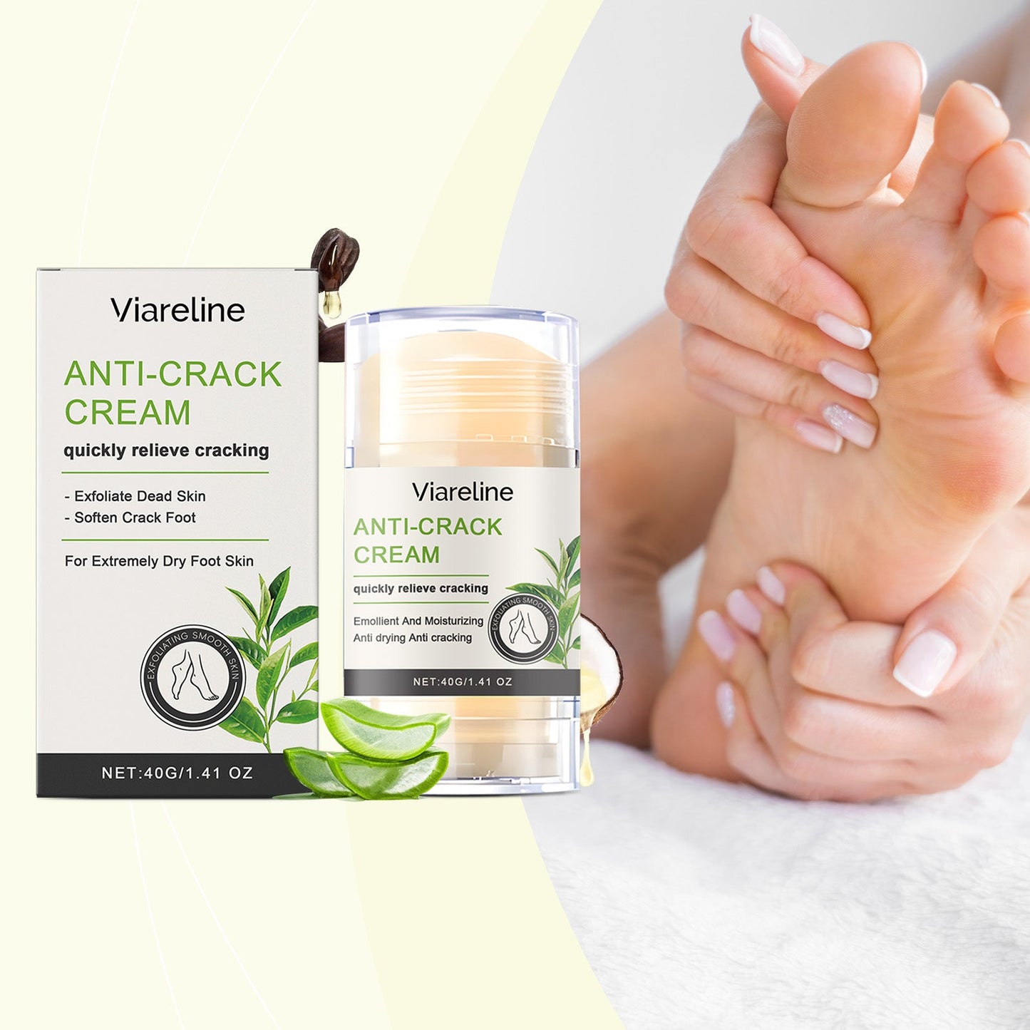 Foot Care Stick Soothes Dry, Hydrates And Moisturizes Foot Skin Daily Care Stick