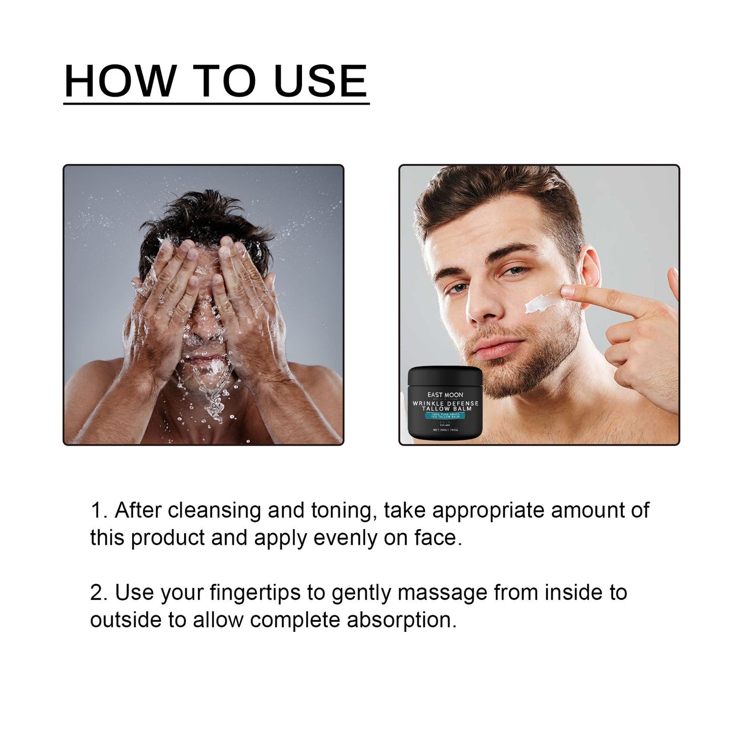 For Men Anti-Wrinkle Cream Lighten Fine Lines, Anti-Wrinkle Hydrating, Firming And Firming Skin Revitalizing Cream