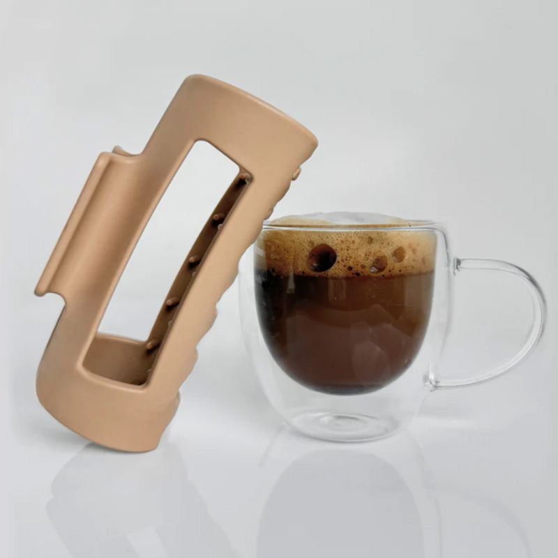 Food-Grade Silicone Hair Clip for Women, Shark Clip Accessories, Soft and Anti-Collision, Protects the Back of the Head, Hair Styling Tool