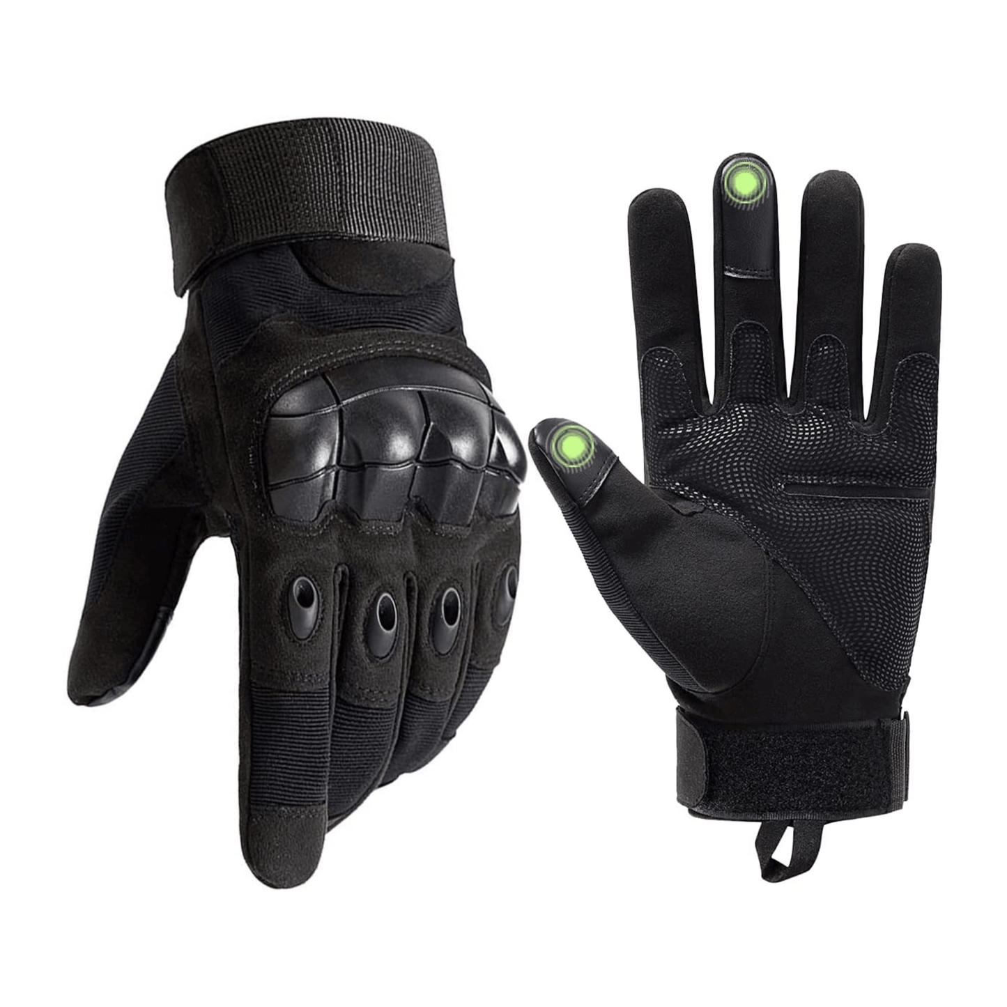 JupiterGear Tactical Military Airsoft Gloves for Outdoor Sports, Paintball, and Motorcycling with Touchscreen Fingertip Capability