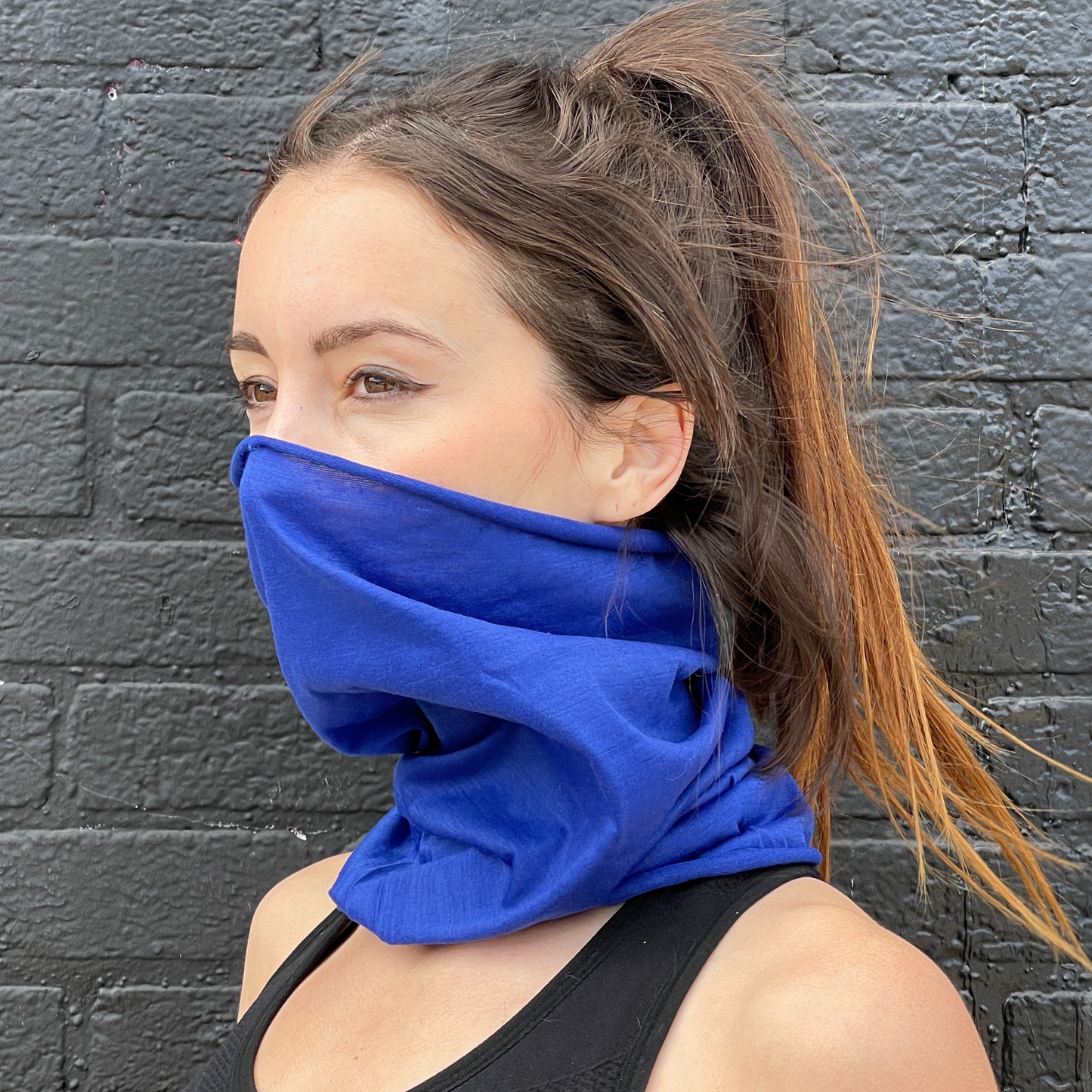 JupiterGear Hemless Neck Gaiter Face Mask for Outdoor Activities: Running, Walking, Hiking, Fishing and More