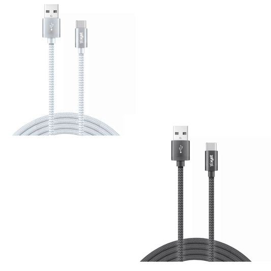 Xyst Charge and Sync USB to USB-C Braided Cable 10Ft