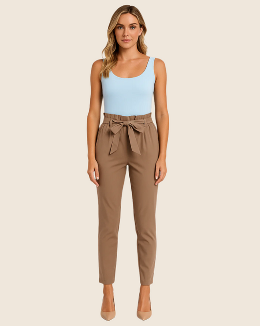 Caramel Tie Pants