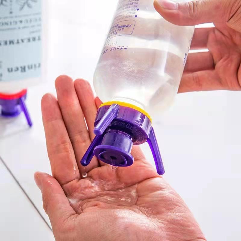 Inverted bottle cap, large, medium, small, and sub size, multifunctional three legged stand, shower gel, shampoo, leak proof bot