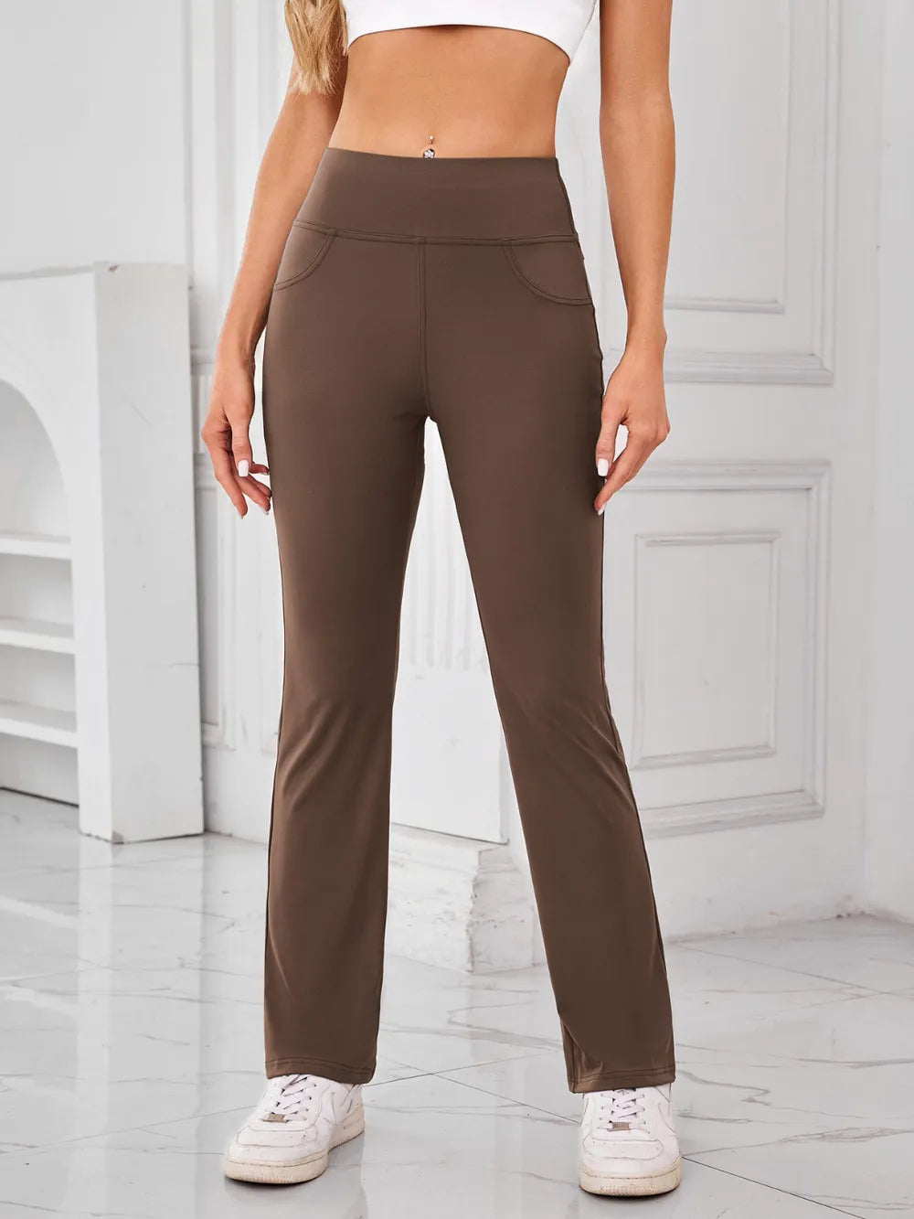 JupiterGear High-Waisted Pants with Pockets