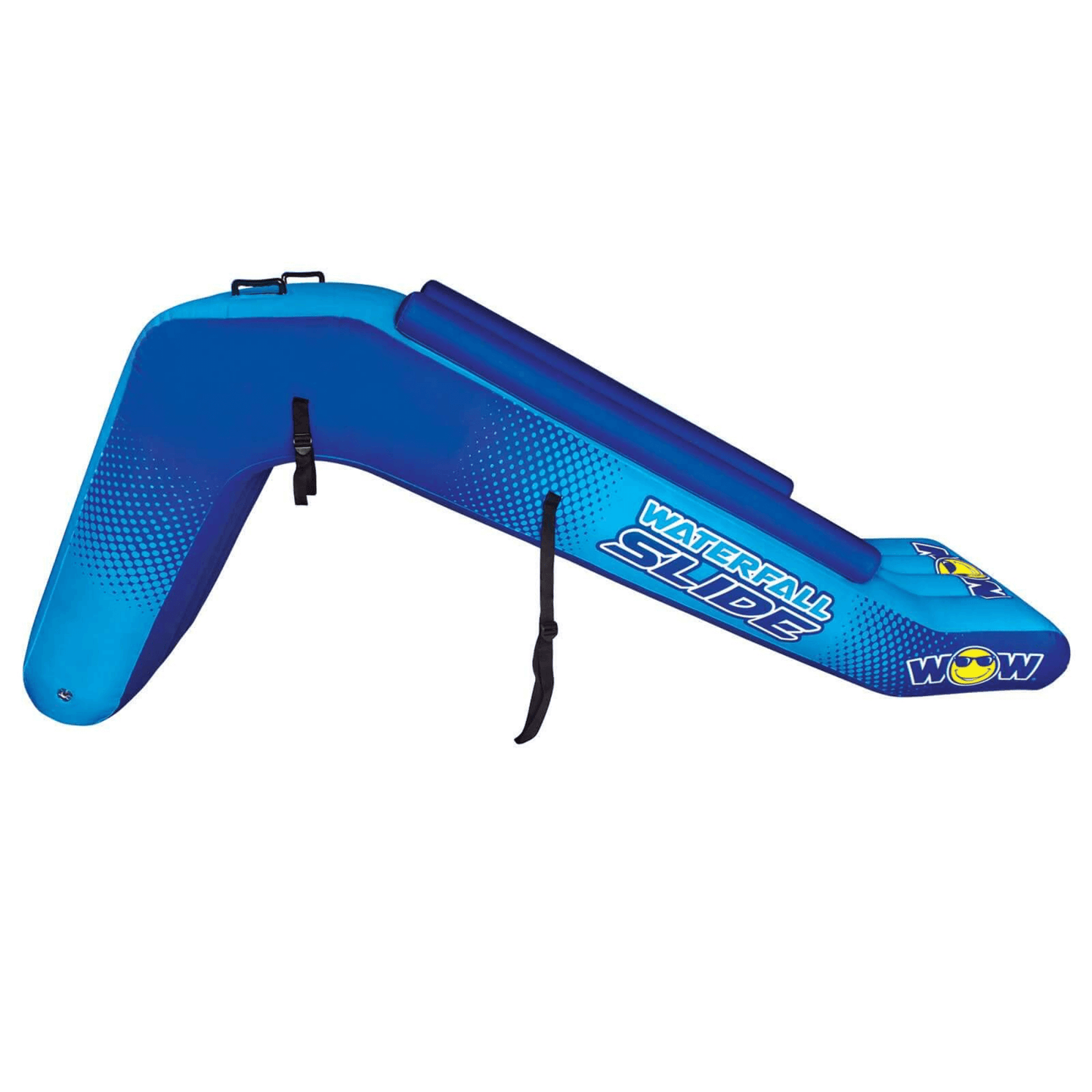 WOW Watersports Pontoon Waterfall Slide with Inflatable Safety Rails