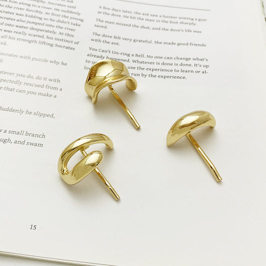 Japanese and Korean headdress accessories hairpins fashionable and simple small fresh ponytail hairpins for girls metal high-grade hair hooks and hair buckles