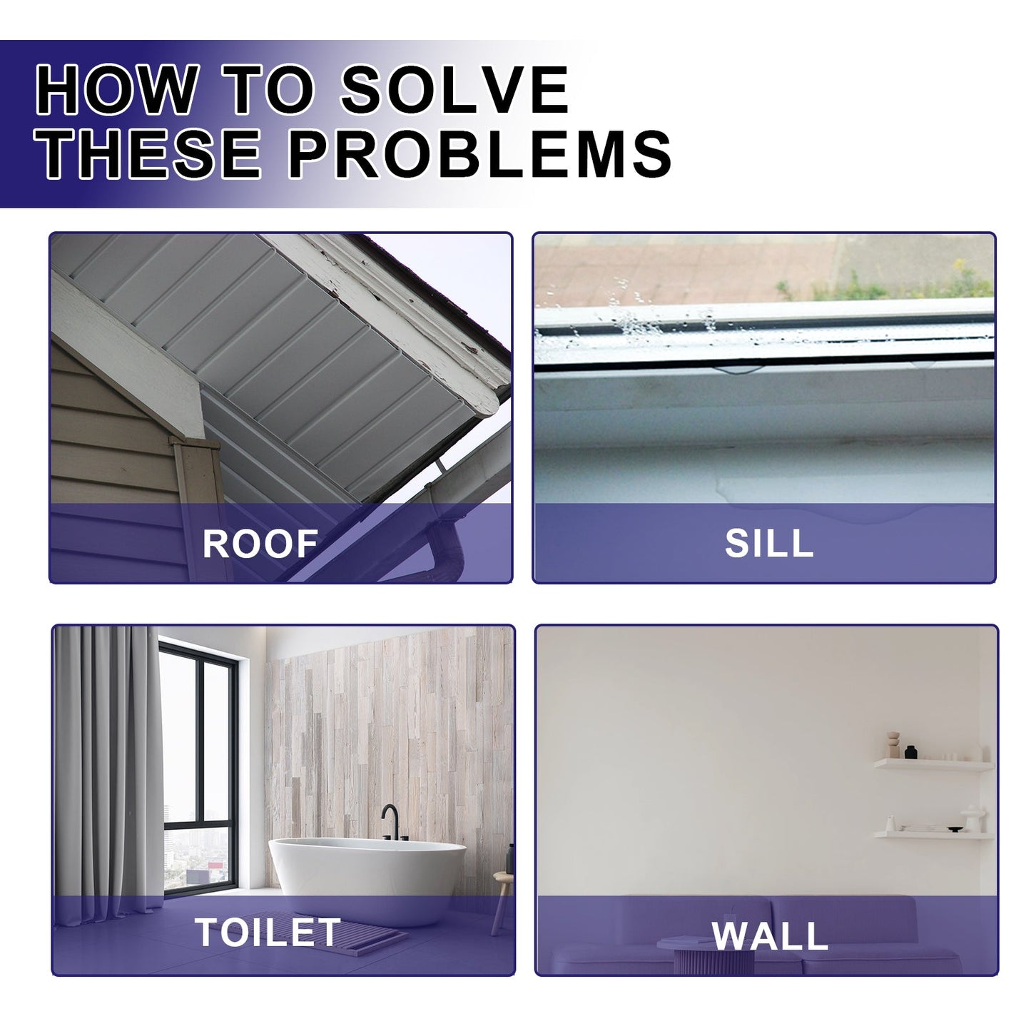 Invisible Waterproof Agent, Toilet Kitchen Waterproof Paint Exterior Wall Balcony Roof Tile Leak Repair Glue