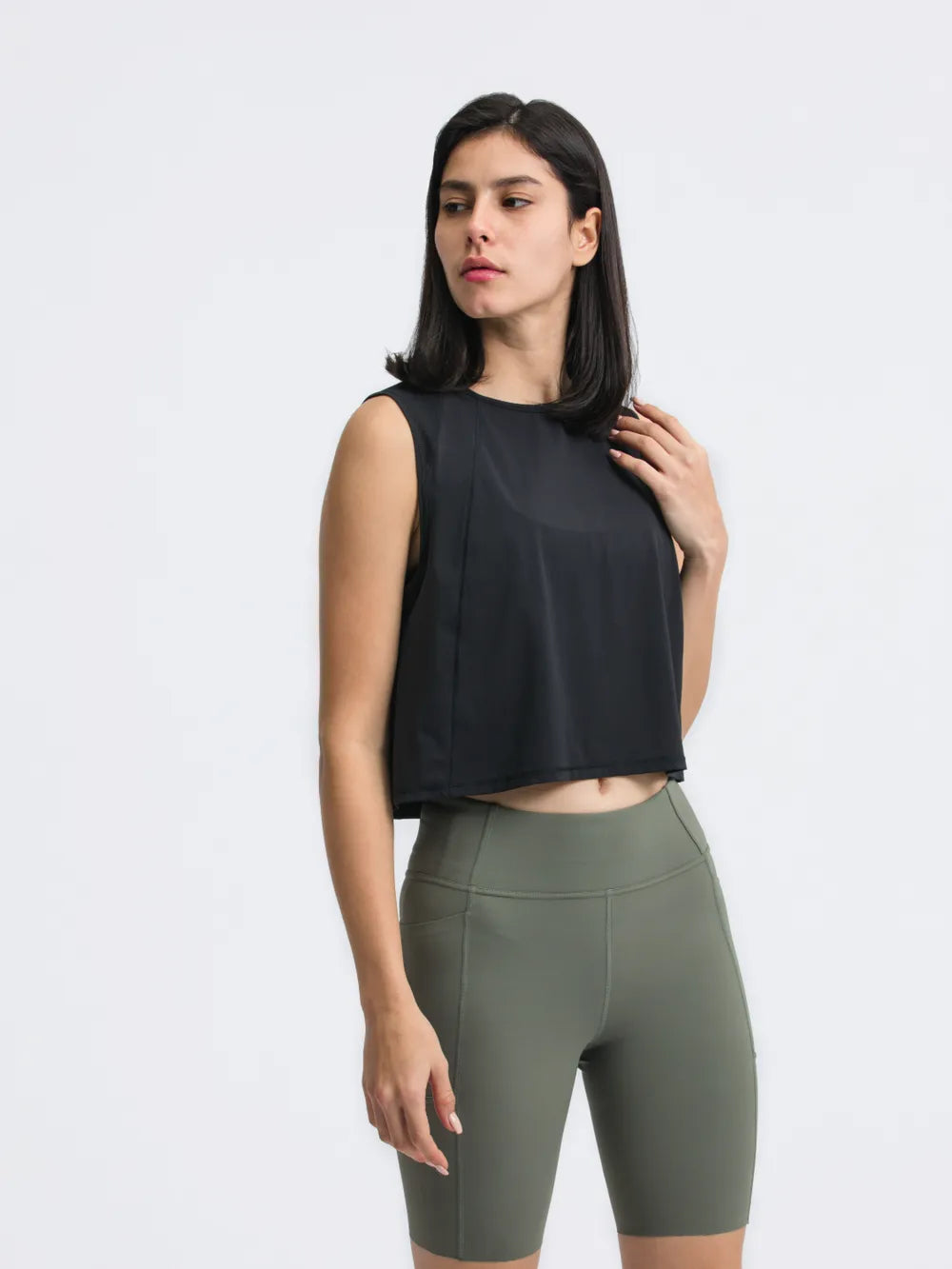 JupiterGear Round-Neck Cropped Tank